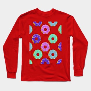 Doughnut pattern Long Sleeve T-Shirt